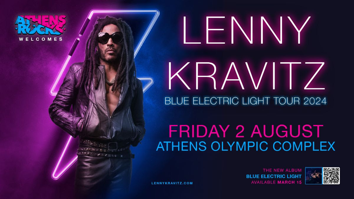Lenny Kravitz @AthensRocks Festival 2024