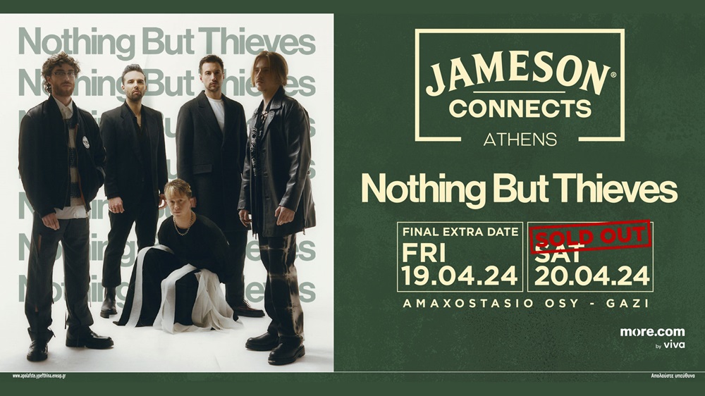 Nothing But Thieves: Και δεύτερη συναυλία στην Ελλάδα (2024)