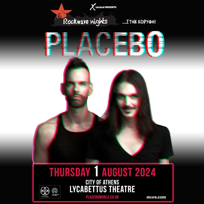 Placebo στην Αθήνα - 2024