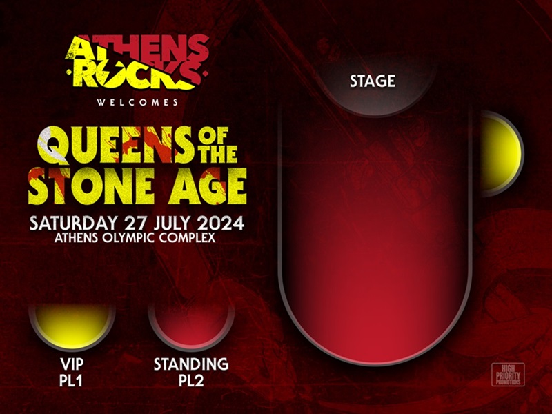 Queens of The Stone Age live στο ΟΑΚΑ (AthensRocks 2024): Εισιτήρια και ζώνες