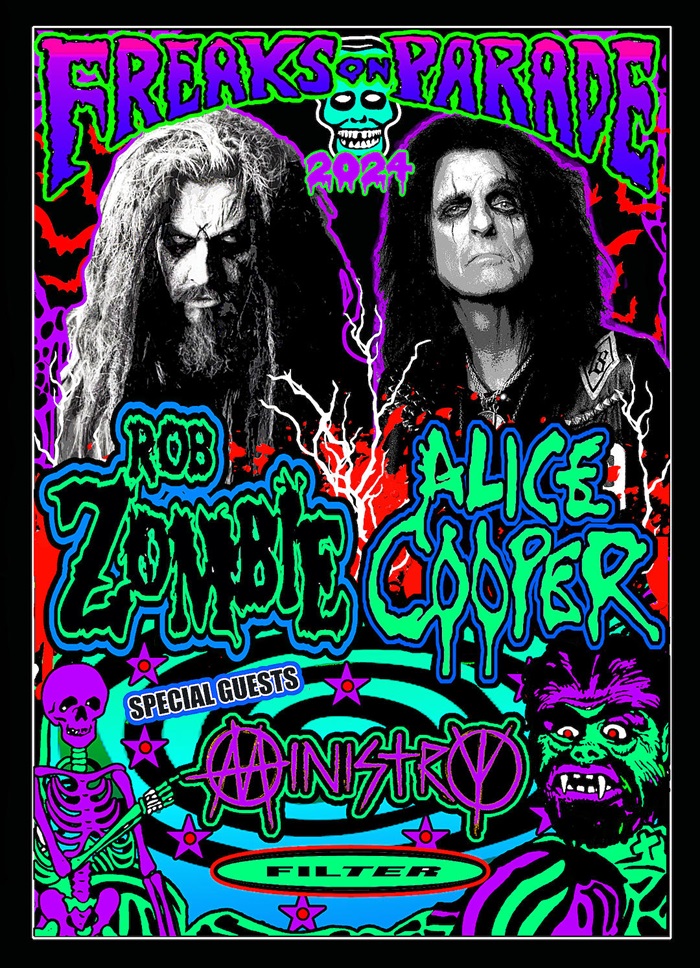 Alice Cooper και Rob Zombie μαζί σε περιοδεία