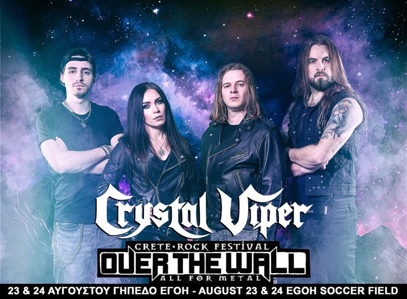 Crystal Viper - Over The Wall Crete Rock Festival 2024