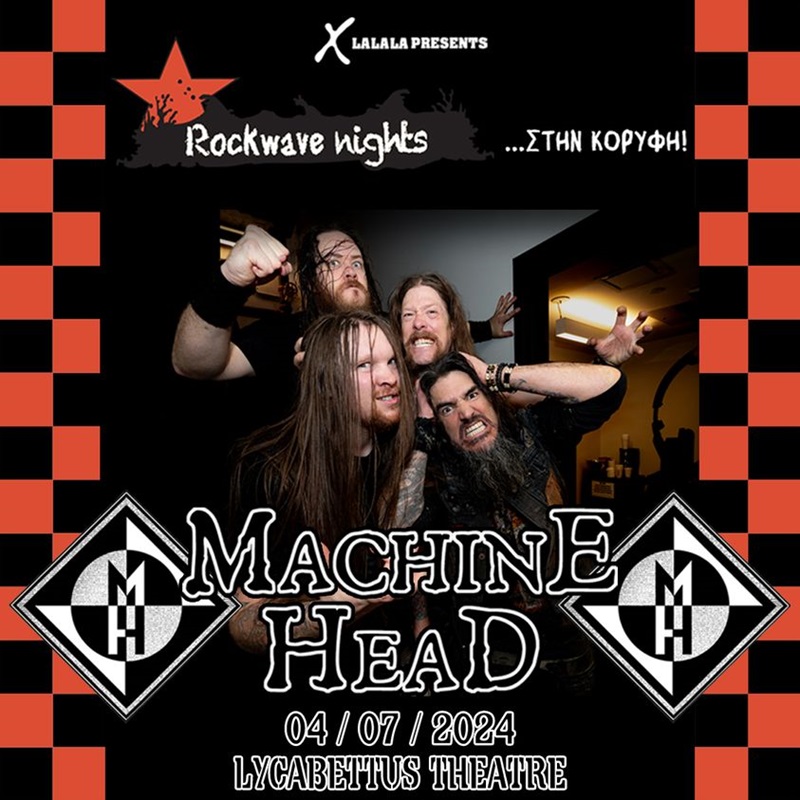 Machine Head live Rockwave Festival 2024