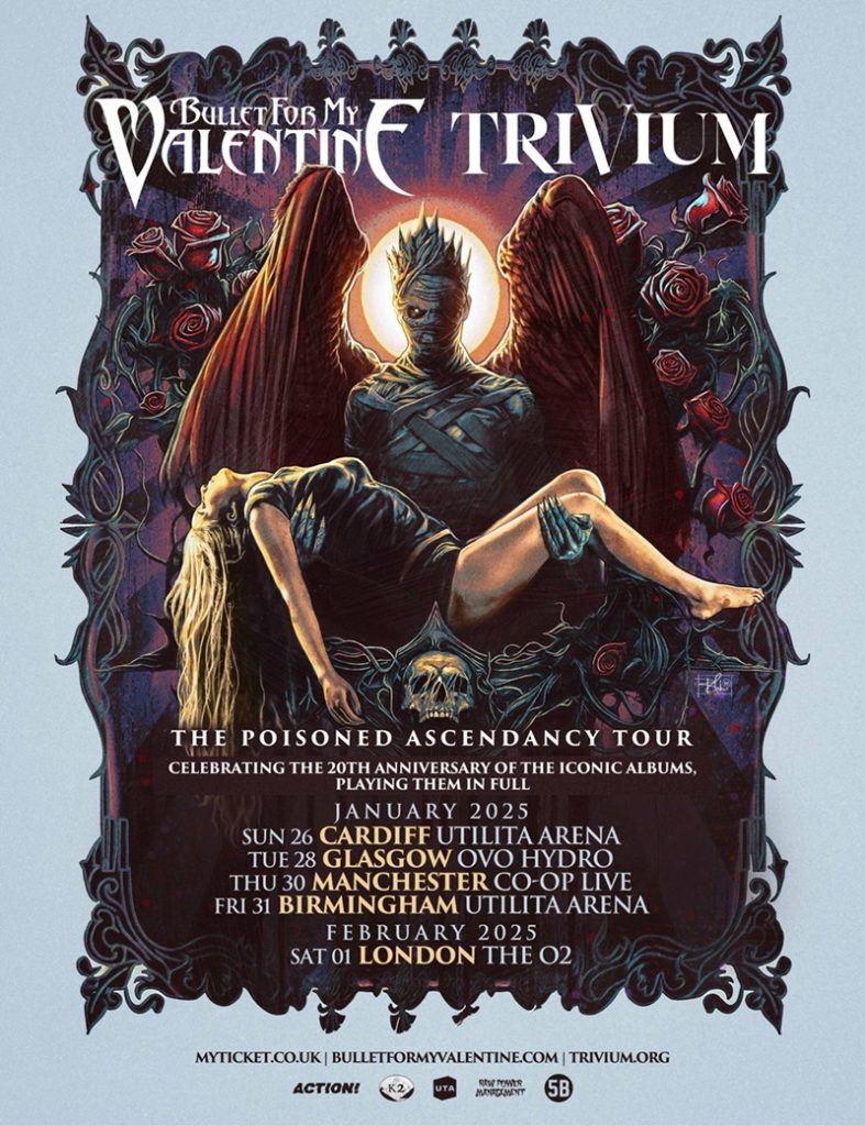 Trivium και Bullet For My Valentine tour 2025