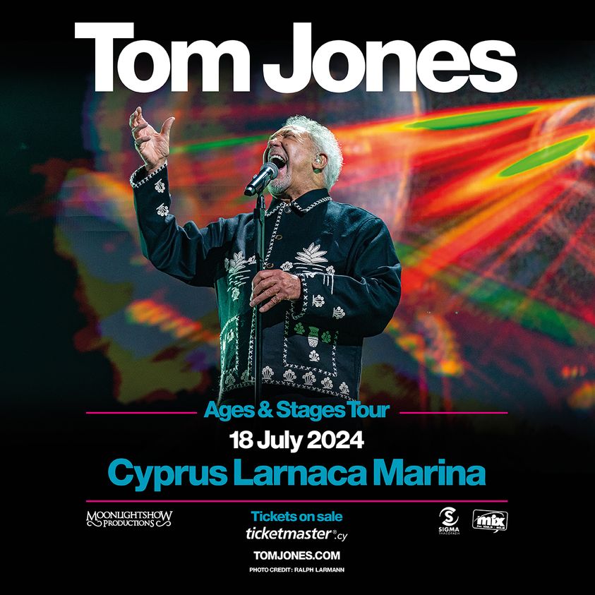 Tom Jones live in Cyprus 2024