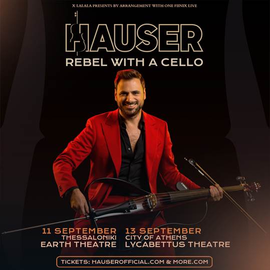 Hauser live in Athens / Thessaloniki 2024