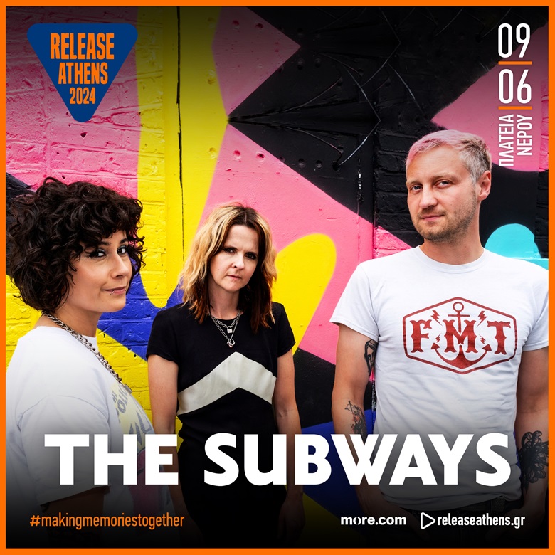 Οι Subways με τους Offspring στο Release Athens Festival 2024