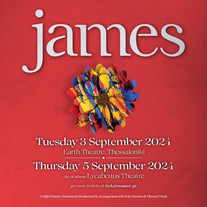 James live in Athens, Thessaloniki 2024