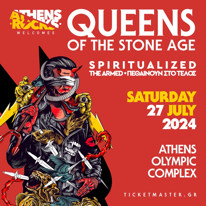 Queens of The Stone Age live in Athens 2024