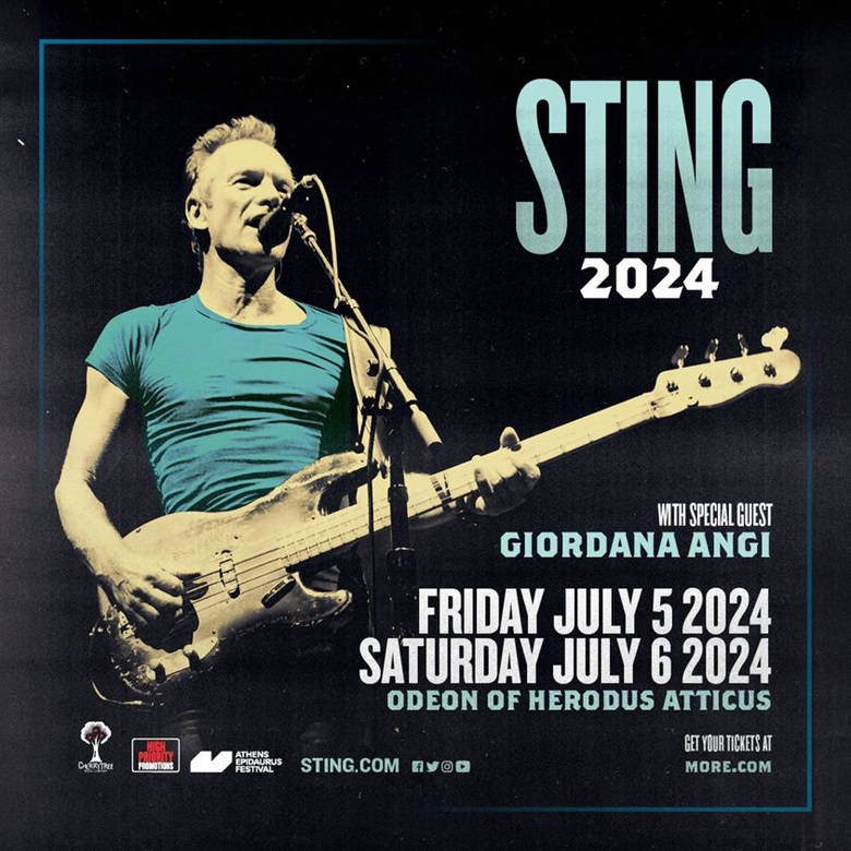 Sting live in Athens 2024 - Δεύτερη συναυλία