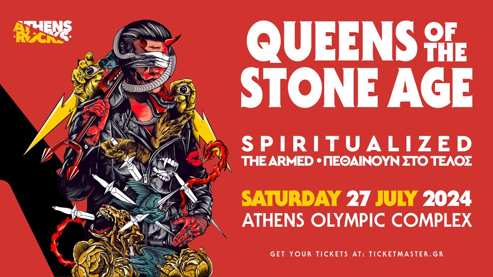 Queens of The Stone Age στο AthensRocks: Ανακοινώθηκαν τα support!